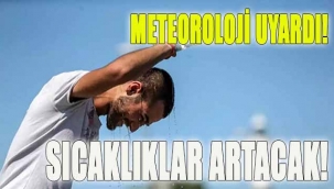 Hava Sıcaklıkları Artacak!