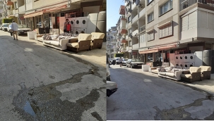 Cadde Üstü Mobilya Mağazası!