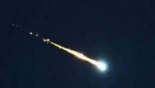 İzmir'de Meteor Olayı Gözlendi!