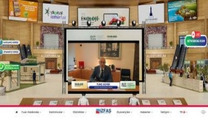 İZFAŞ iki büyük fuarı online olarak açtı