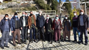 Bornova'da 5 bin fidan toprakla buluşacak