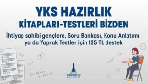 İzmir'de üniversiteye hazırlanan gençlere destek kartı