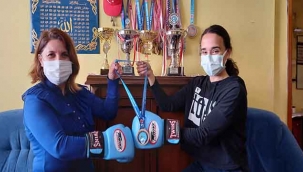 İzmir'in şampiyon kızı Büşra!