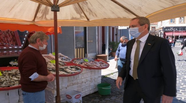 Başkan Ergin'den Yeni Dönem Öncesi Esnaf Ziyareti