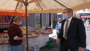 Başkan Ergin'den Yeni Dönem Öncesi Esnaf Ziyareti