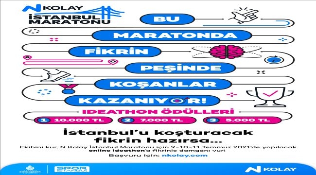 N Kolay İstanbul Fikir Maratonu'na başvurular devam ediyor!