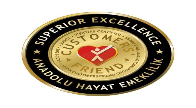 Anadolu Hayat Emeklilik'e Müşteri İlişkilerinde "Mükemmellik Derecesi"