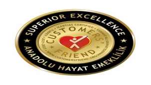 Anadolu Hayat Emeklilik'e Müşteri İlişkilerinde "Mükemmellik Derecesi"