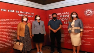 "İstiklal Marşı" Sergisi Açıldı