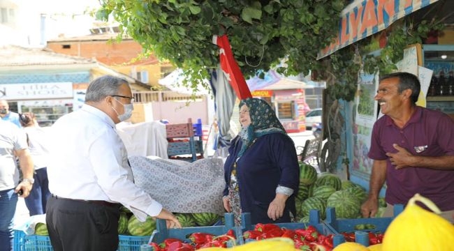 Başkan Çerçi Muradiye'de Vatandaşları Dinledi