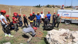 Büyükşehir Personeline Arama Kurtarma Eğitimi