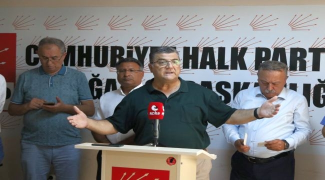  "Siyasal iktidar Aliağa halkını da gözden çıkarmış!"