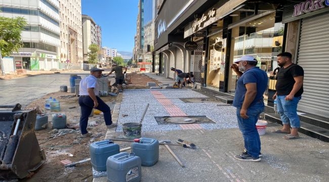 Soyer, Halit Ziya Bulvarı'ndaki çalışmaları denetledi