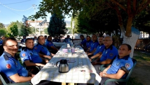 Başkan Çelik Zabıta Ekibini Kutlayıp, Teşekkür Etti