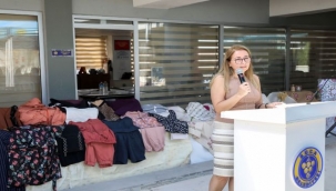 Bucalı annelere bebek besleme eğitimi