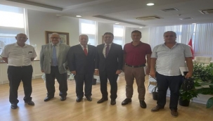 EGEELFED'den Milli Eğitim Müdürüne "Hemşeri" Desteği