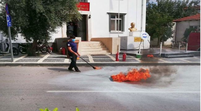 İtfaiye Eğitimleri Aralıksız Sürüyor