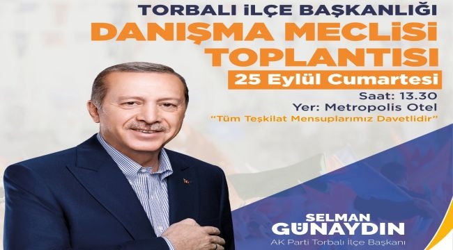 AKP, İlçe Danışma Meclisi Toplantısı Düzenleyecek