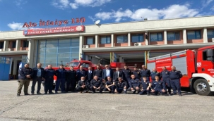  CHP'li Sertel'den Ankara itfaiyesine ziyaret