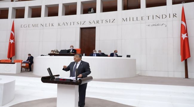 CHP'li Sındır, "toprağımız, suyumuz, havamız yok ediliyor!"