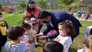 Minik Öğrencilerin Pati Park Keyfi