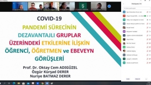 EÜ'de "Küresel Salgının Eğitim Programlarına Yansımaları" tartışıldı