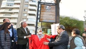 Narlıdere'de Haydar Gültekin Parkı Açıldı