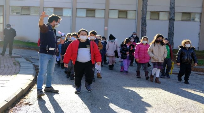 Minik Öğrencilerden Eski'ye Ziyaret