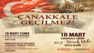 Çanakkale Zaferi Bornova'da Etkinliklerle Kutlanacak