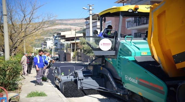 Bornova Belediyesi'nden yeni yollar