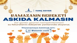 İzmir'de Askıda Fatura Uygulaması 