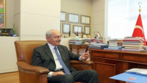 Kılıçdaroğlu Çiğli Belediye Başkanı Gümrükçüyle buluştu