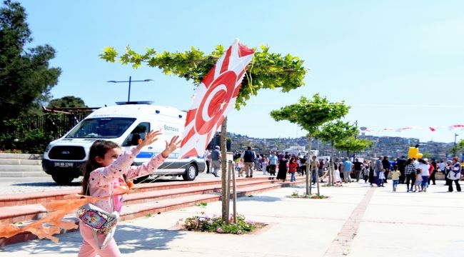 Bornova'da uçurtma şenlikleri