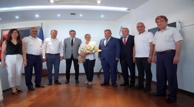 Aydın ESOB'dan Başkan Çerçioğlu'na ziyaret