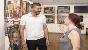 FOÇA'DA YAĞLIBOYA RESİM SERGİSİ