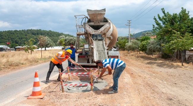 Menderes'in altyapısına Büyükşehir katkısı