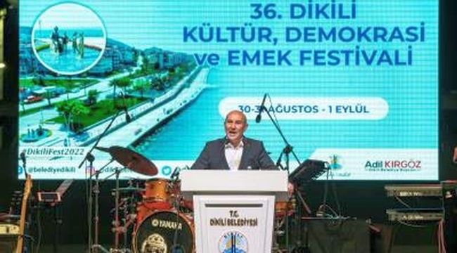 Dikili Kültür, Demokrasi ve Emek Festivali başladı