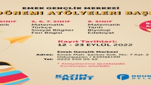 Emek Gençlik Merkezi kayıtları başladı