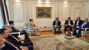 İmamoğlu Akşener'i ağırladı