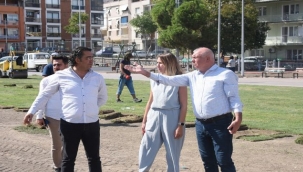 Kemalpaşa'da Parklar Yenileniyor