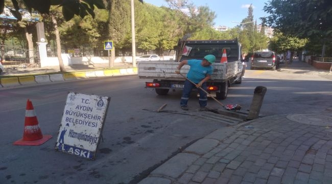 ASKİ, Aydın genelinde çalışıyor