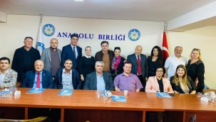 Anadolu Birliği Derneği, DEVA'lı Uygur'u ağırladı