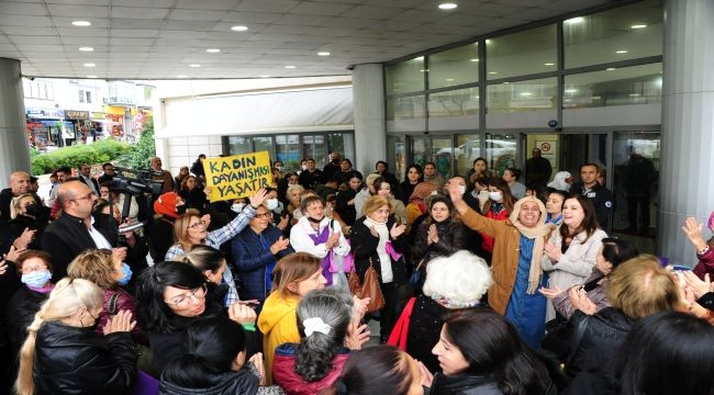 Balçovalı kadınlar şiddete "dur" dedi