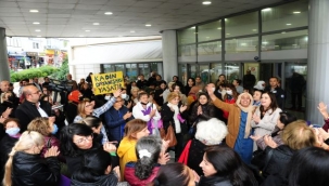 Balçovalı kadınlar şiddete "dur" dedi