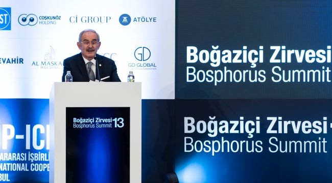 Başkan Büyükerşen, 13. Boğaziçi Zirvesi'nde