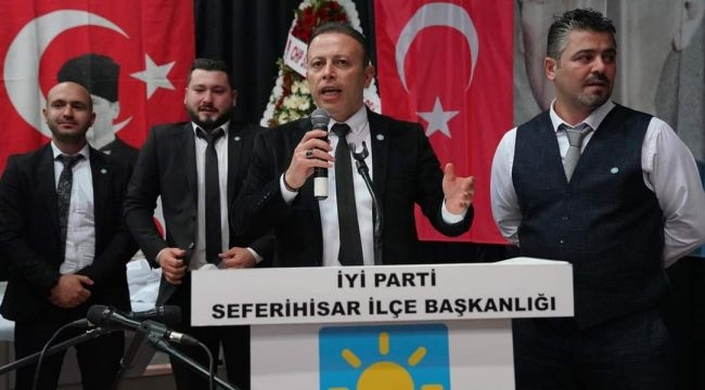 İYİ Parti Seferihisar'ın yeni başkanı Cebeci