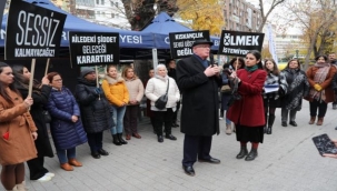 Odunpazarı kadınları, kadına şiddete "dur" dedi