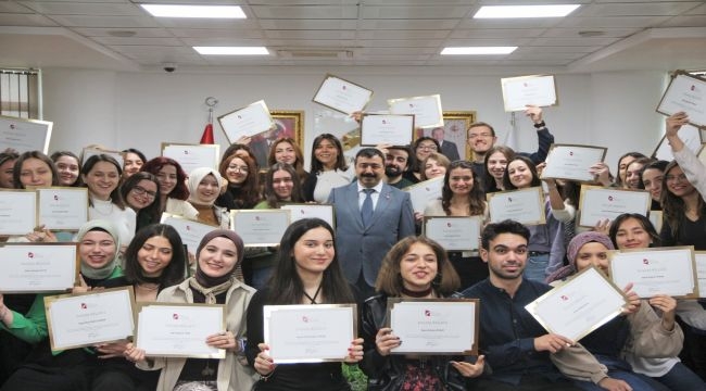 Katip Çelebi'nin genç projelerine ödül töreni