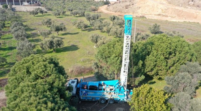 Aydın'a yeni sondaj makinesi