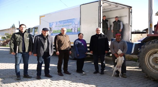 Aydın Büyükşehir, küçük üreticiyi destekliyor